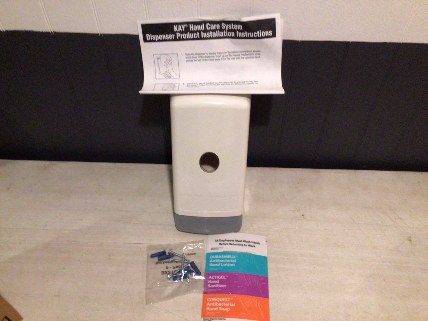 Wall Mount Soap Dispenser Bathroom Kay Hand Care System