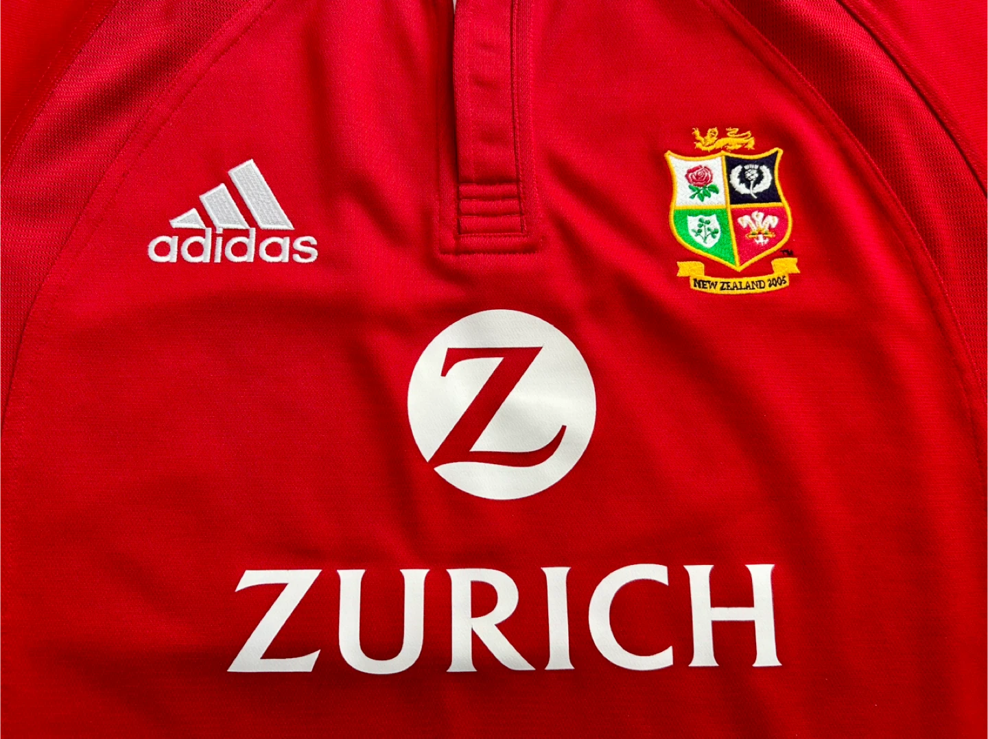 Adidas British/Irish Lions Rugby Jersey, 2005, never worn, Large - photo 4