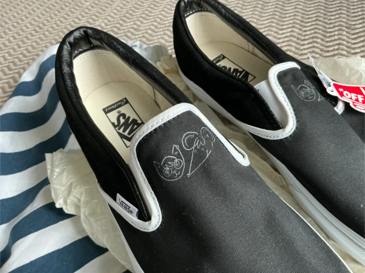 Brand new customised Vans size 12US - photo 2