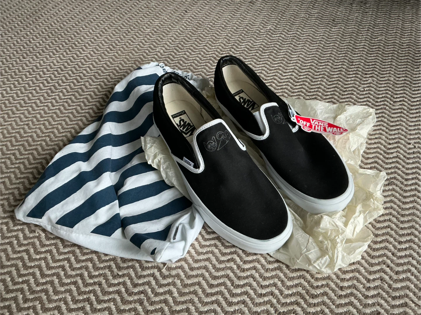 Brand new customised Vans size 12US