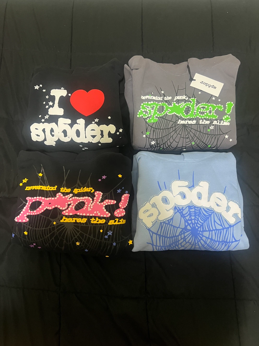 Spiderworldwide Hoodies Reps (Set of 4)