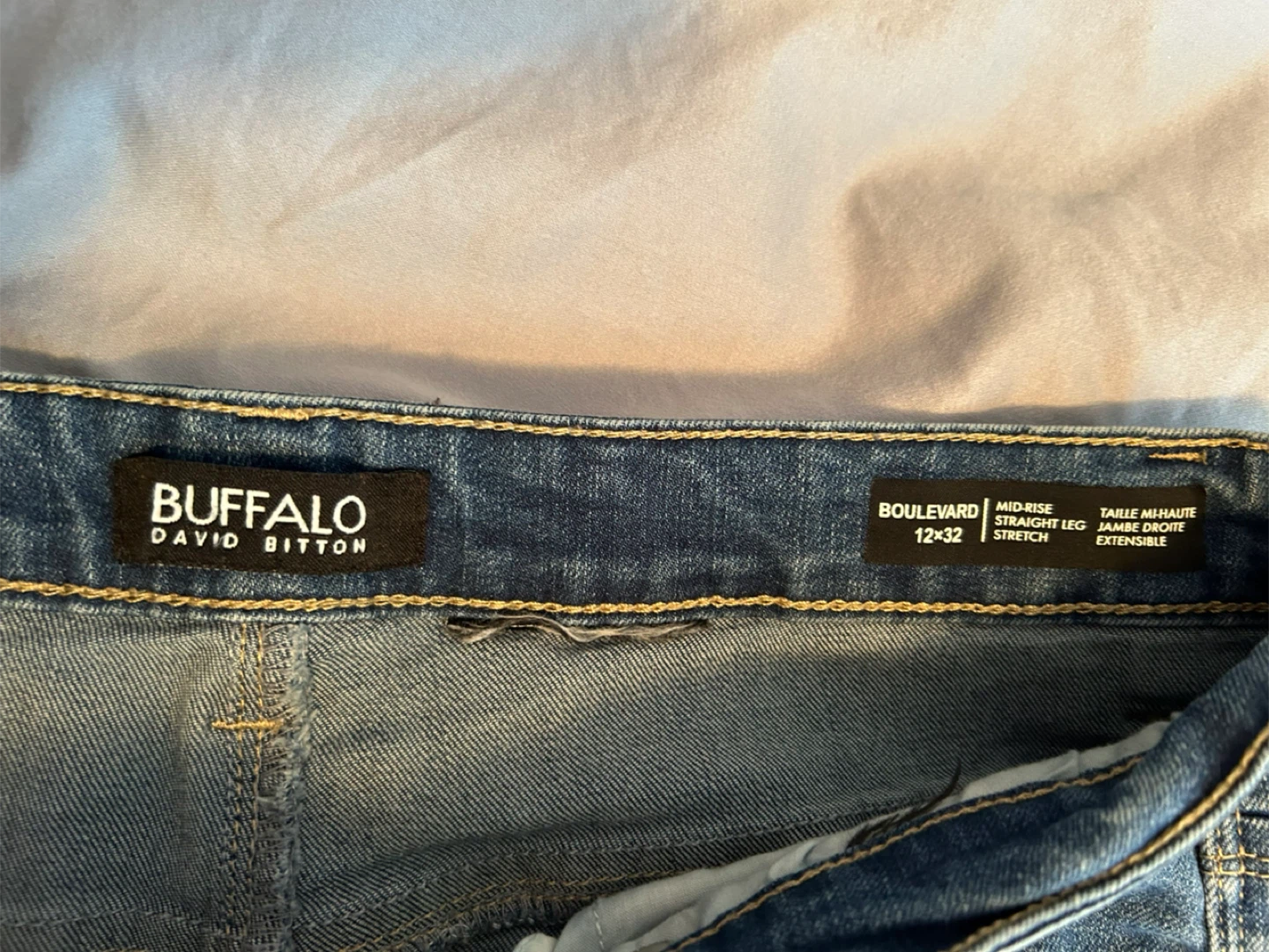 Ladies Buffalo Denim Jeans - Size 12x32” inseam - photo 3