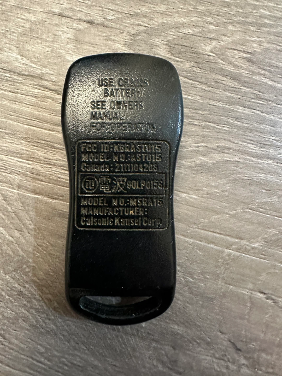 Calsonic Kansei Car Key Fob Remote Nissan Pathfinder early 2000s - photo 2