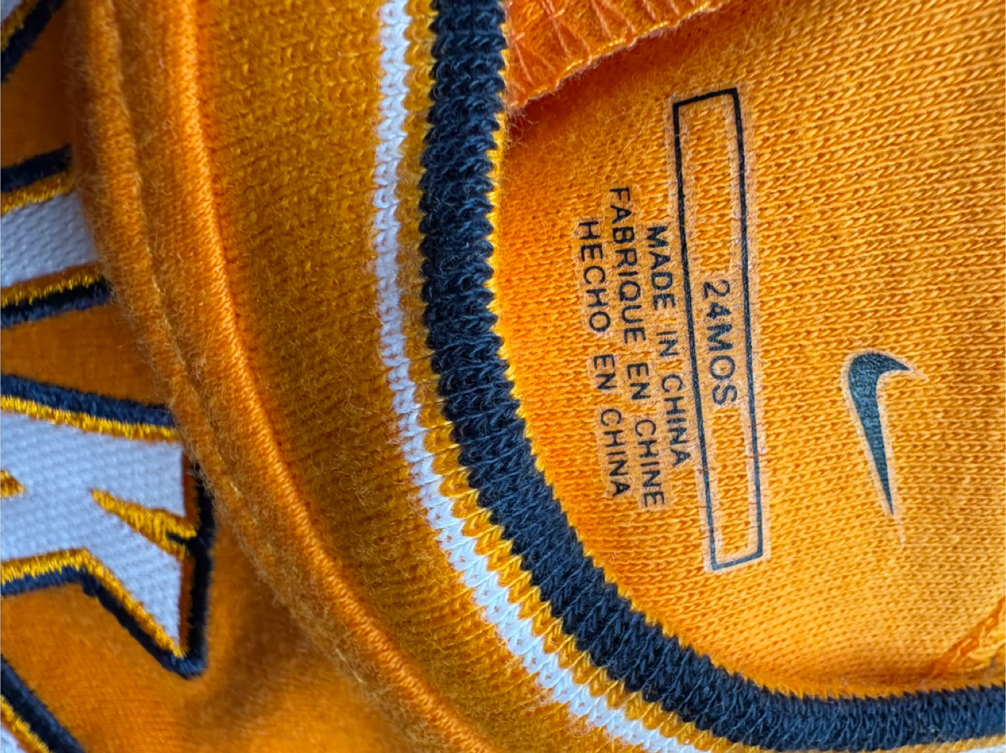 New Nike Baby Boys' Orange Baseball Bodysuit & Shorts Set - photo 3