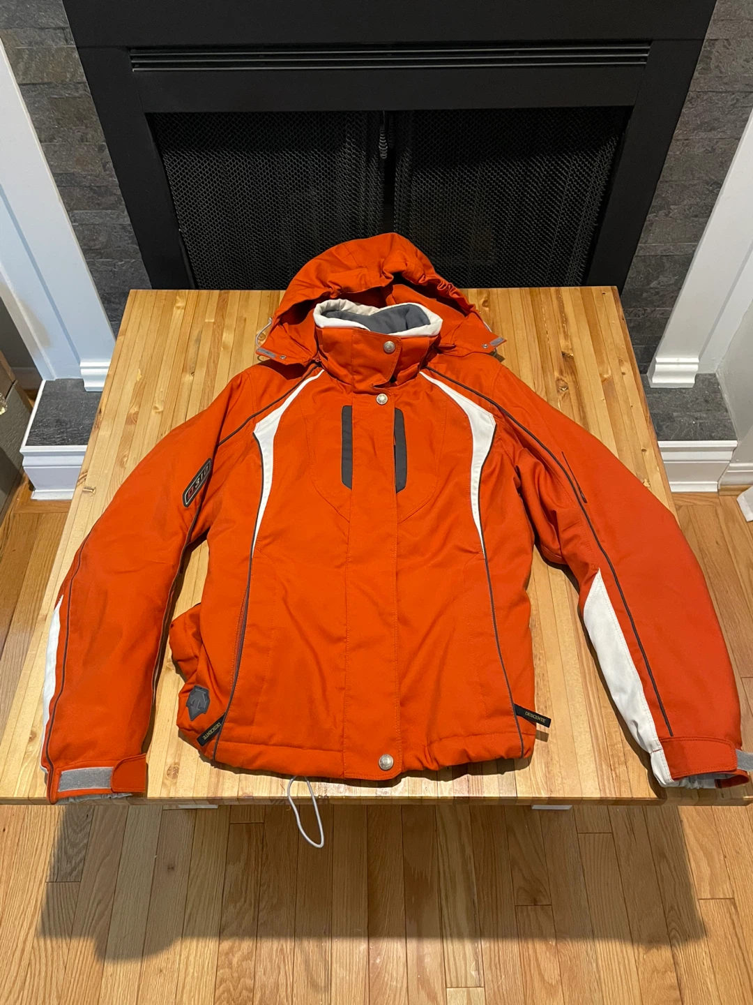 Orange Winter  Jacket