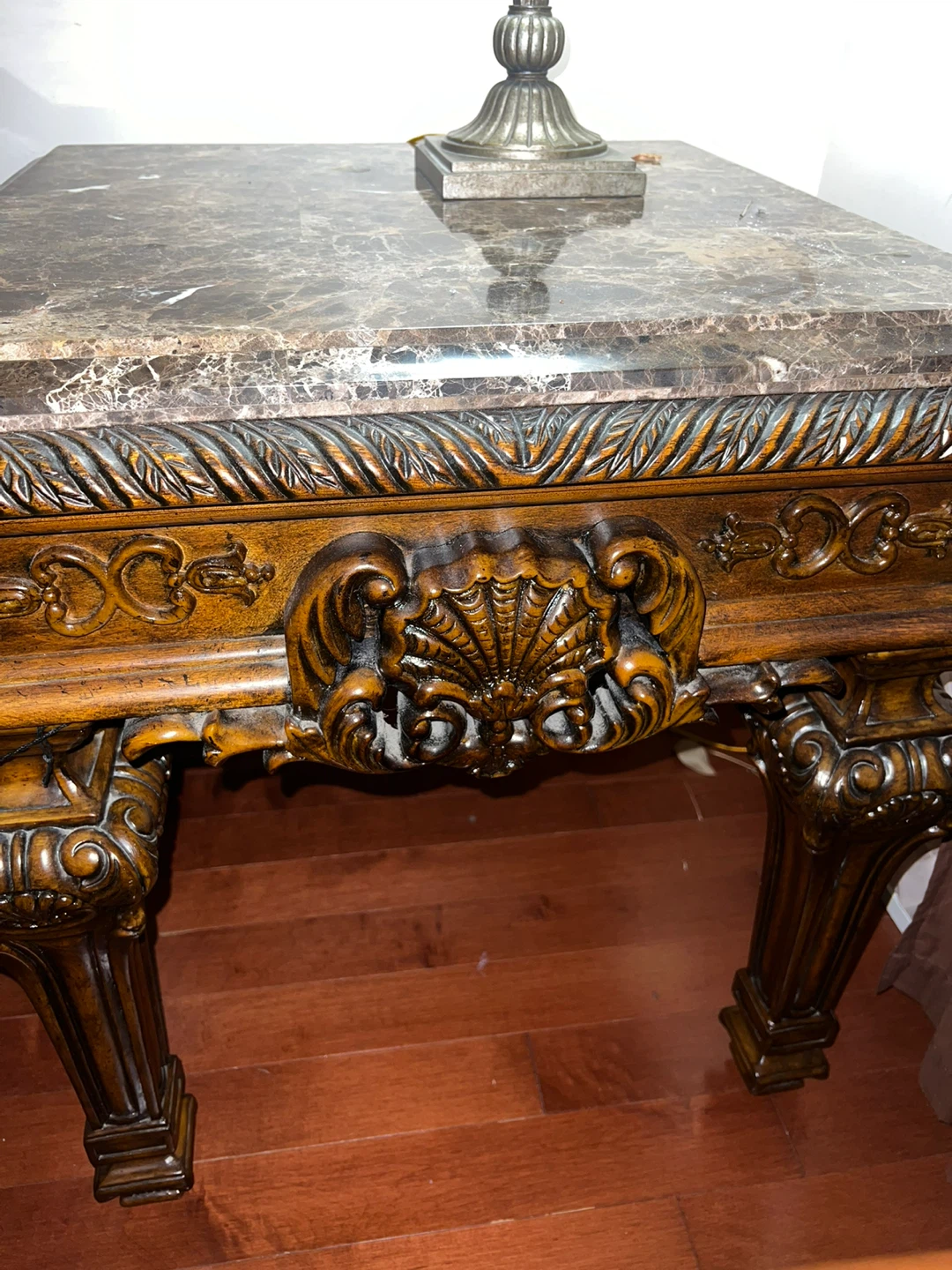 Ashley Marble Top End Table - photo 4