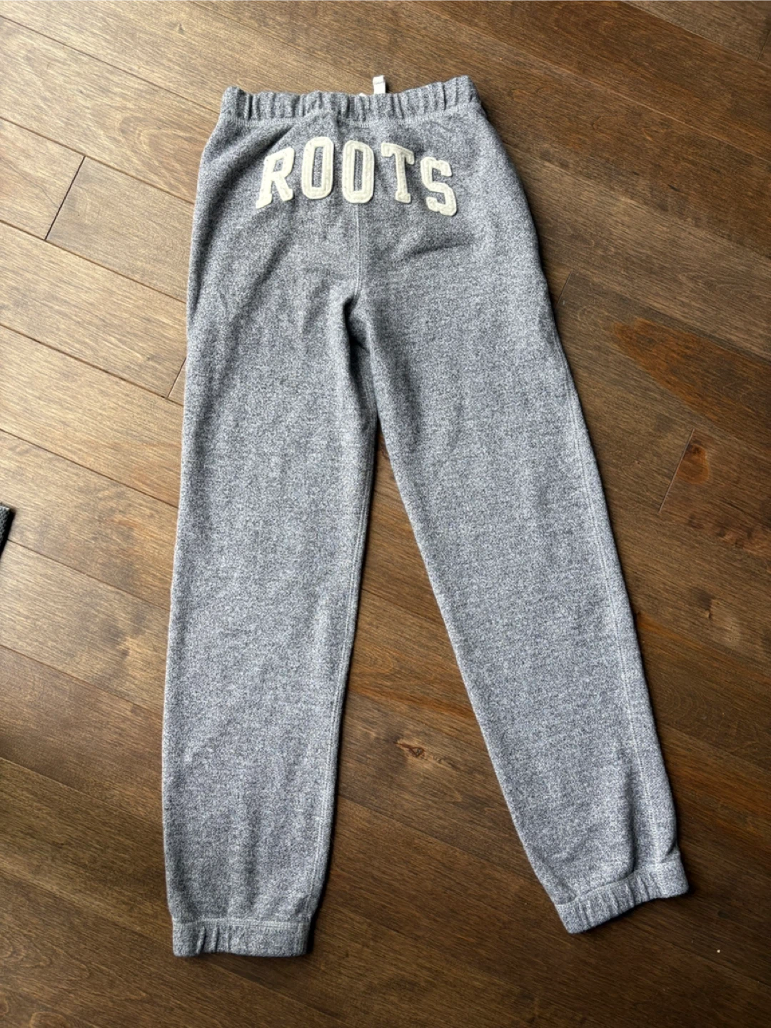 Roots Kids Sweatpants Size 14 Grey Fleece - photo 2