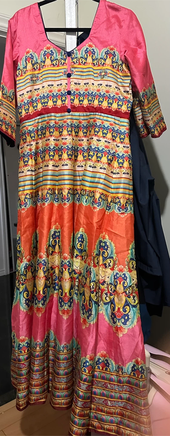 Women's Printed Maxi Dress