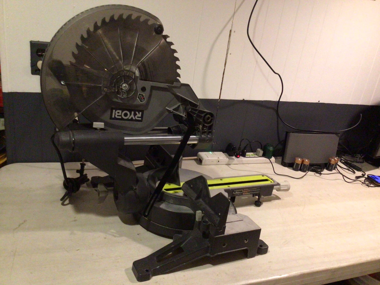 12 Inch Miter Saw Sliding Compound w LED Heavy Duty 15 Amp Motor - photo 5