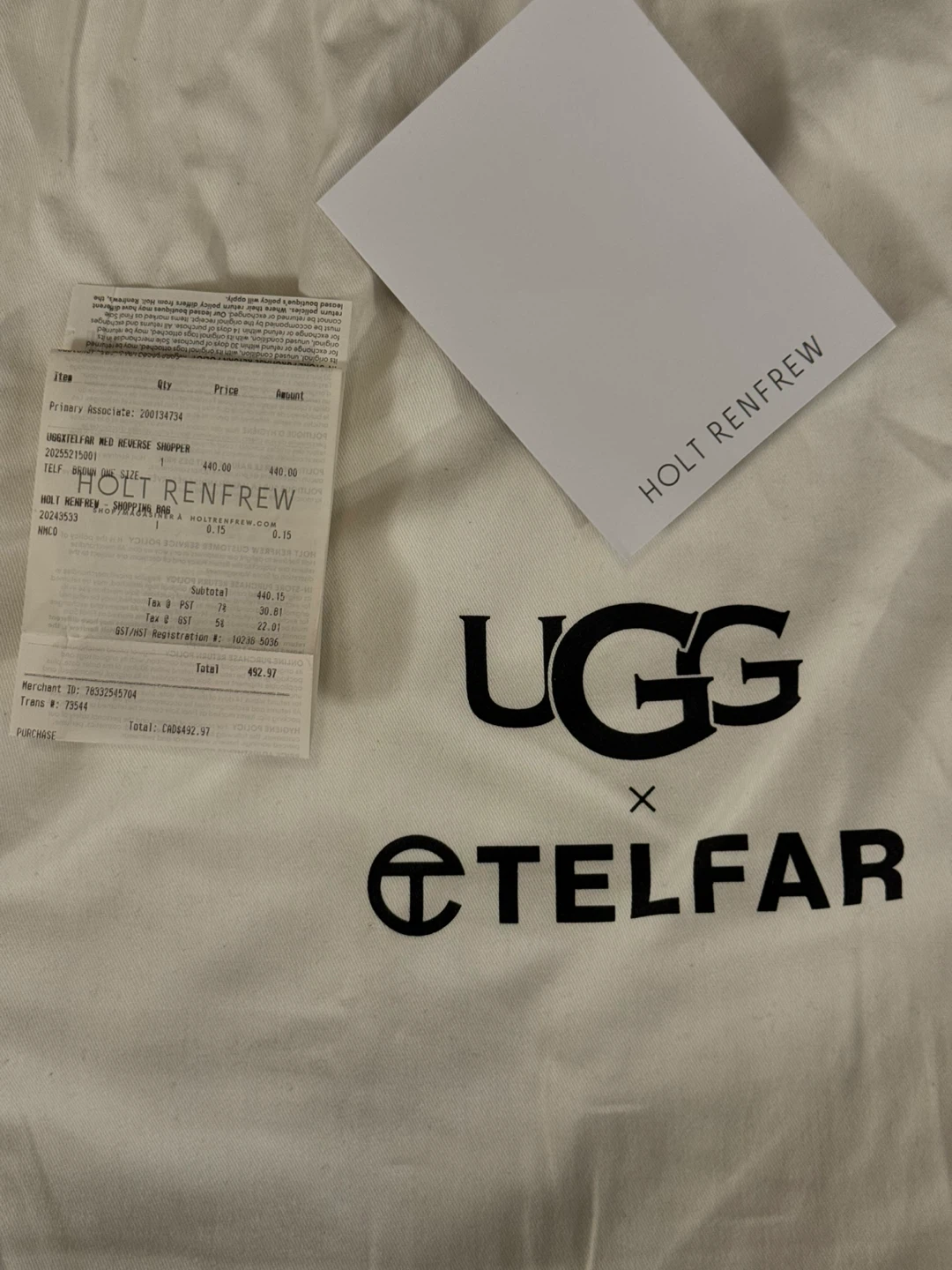 UGG x Telfar shearling Tote Bag - photo 3