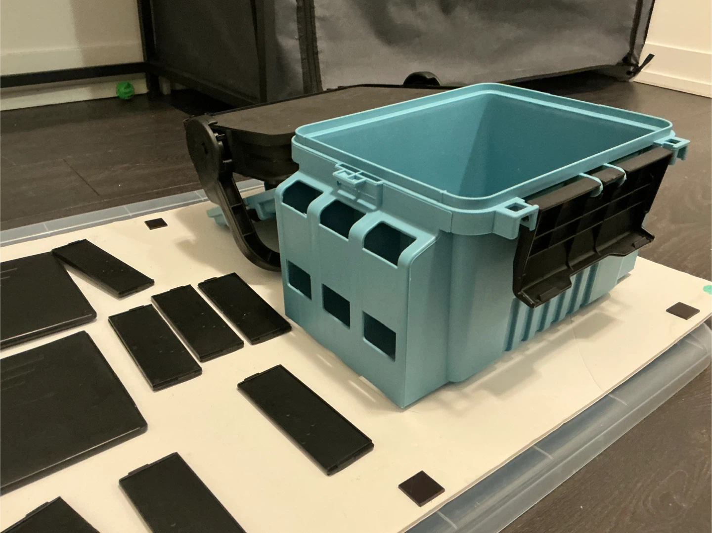 Tackle Fishing Box with Full Divider Set — Like New - photo 4