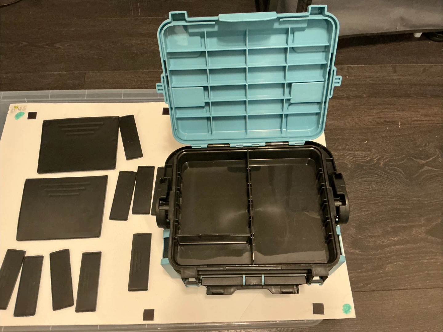 Tackle Fishing Box with Full Divider Set — Like New