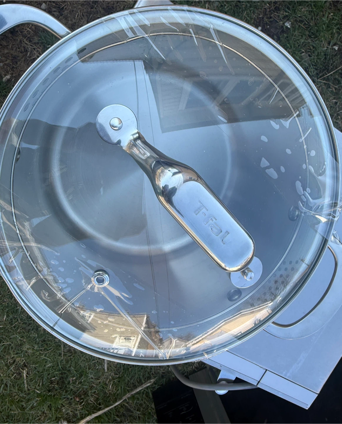 T-fal Stainless Steel Stock Pot with Lid - photo 3