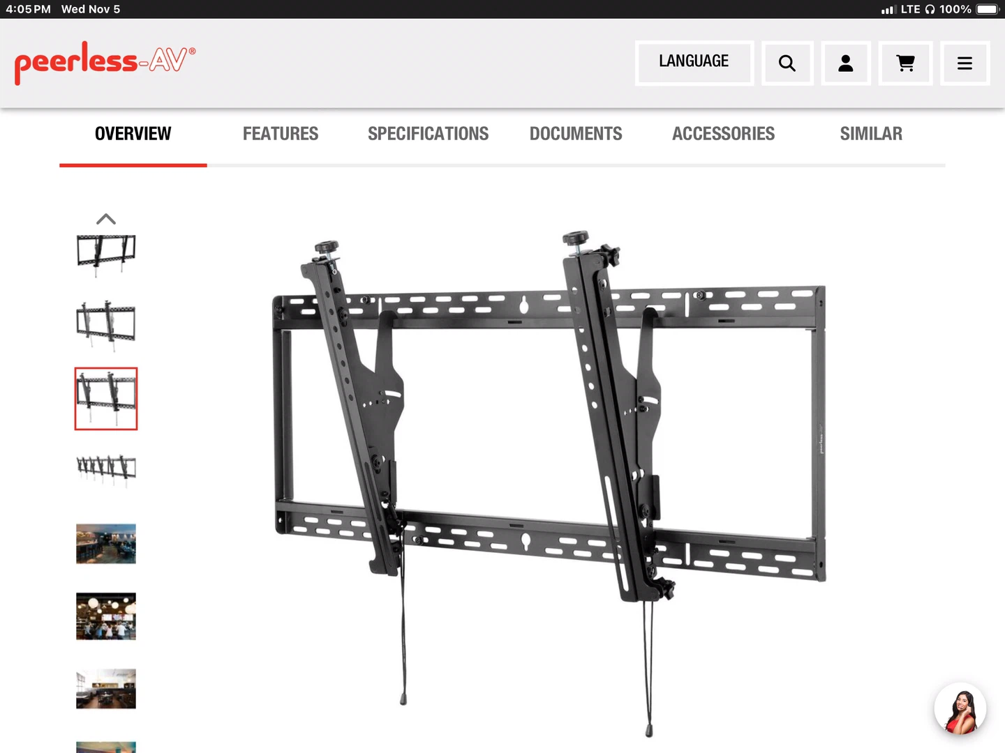 TV Mounting plate