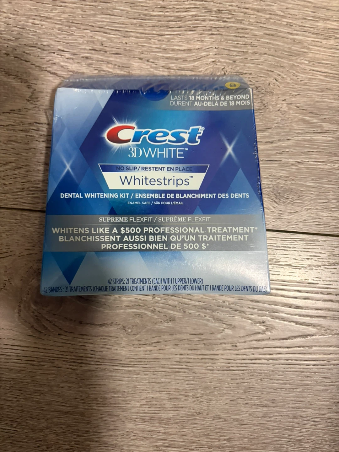 Crest 3D White Whitestrips Supreme FlexFit Dental Whitening Kit