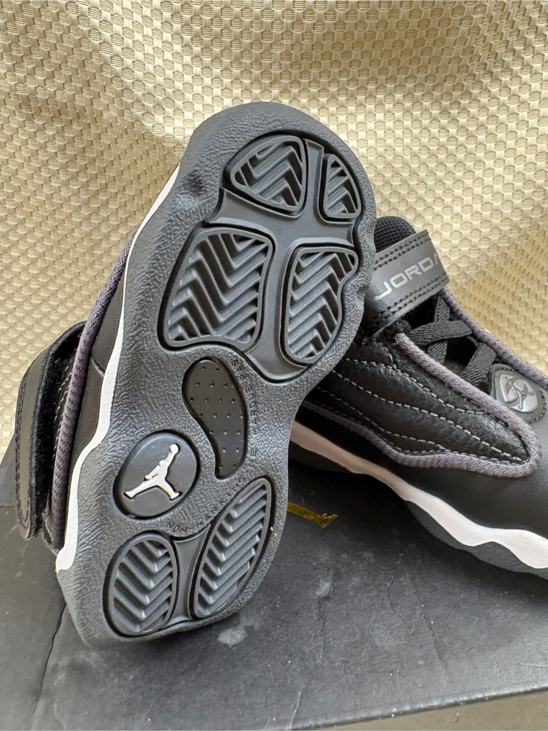 Jordan 1 Retro High OG TD Toddler Shoes Black - photo 2