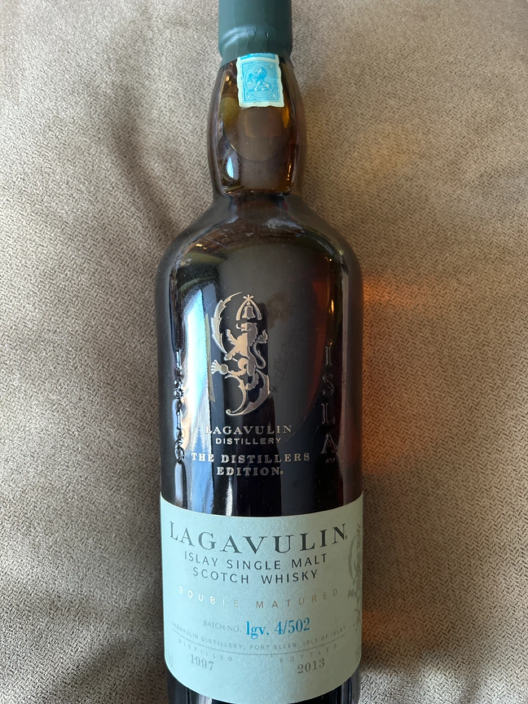 Lagavulin: Distillers Edition Islay Single Malt (Unopened)