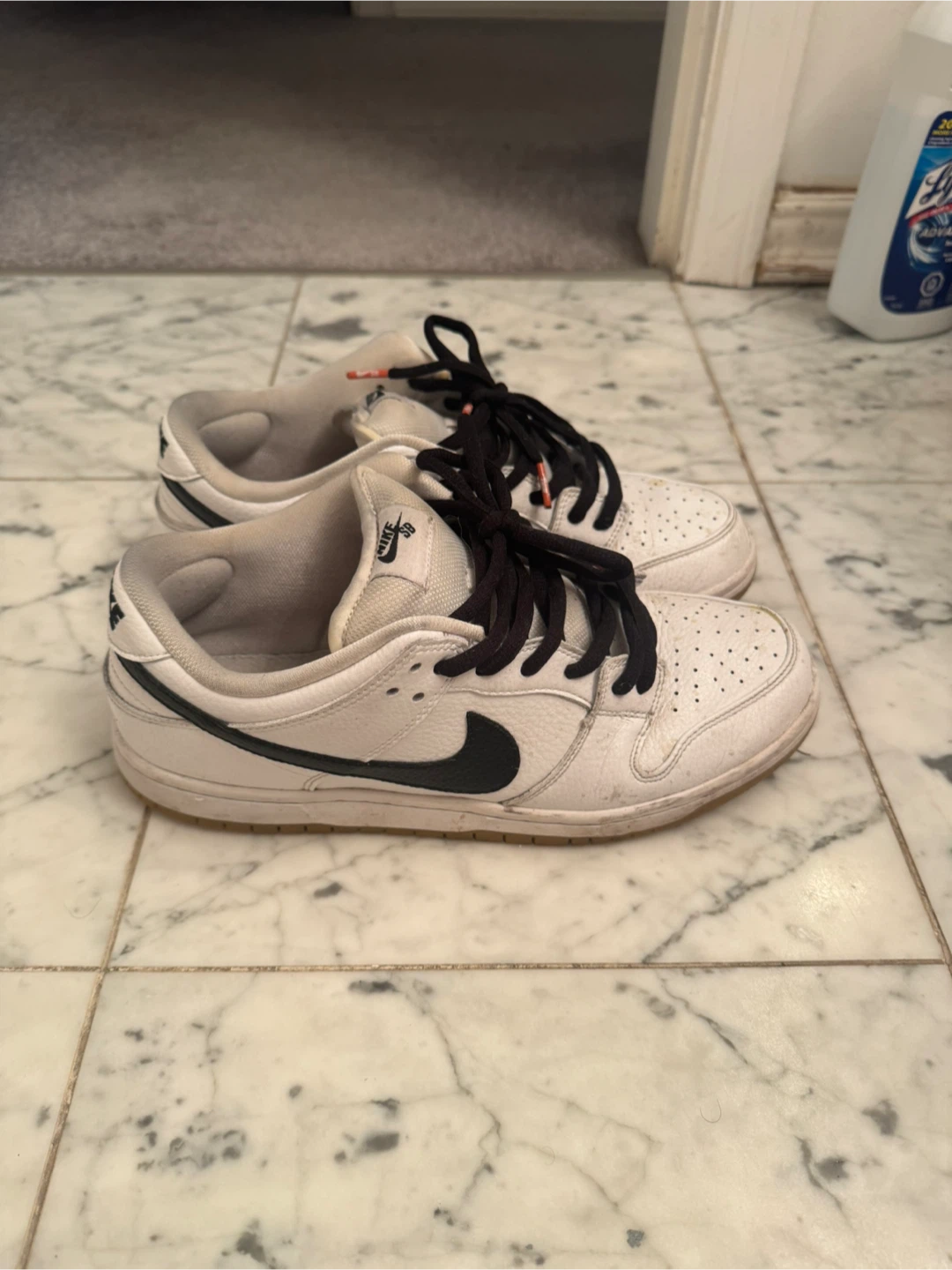 Nike SB Dunk Low White/Black Sneakers