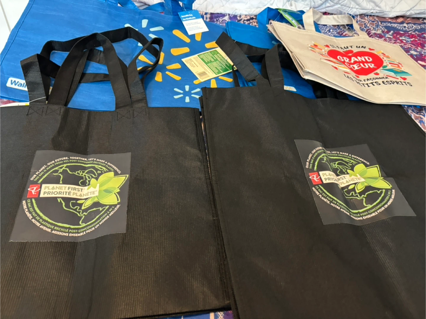 Reusable Shopping Bags - Walmart & Planet First - photo 2