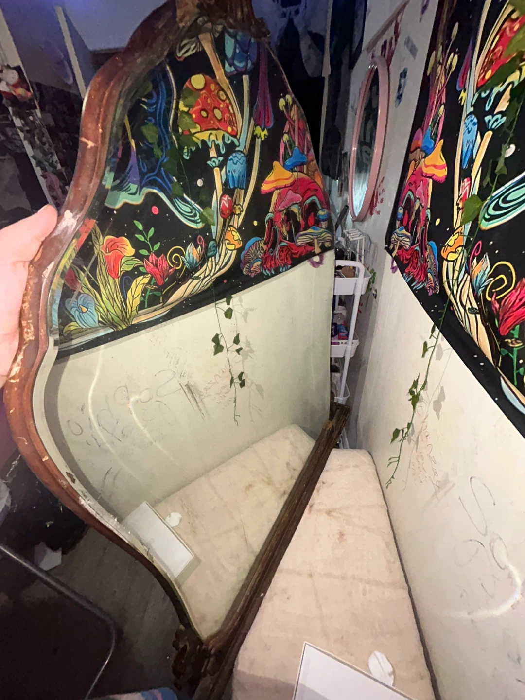 Ornate Mushroom Mirror - photo 2