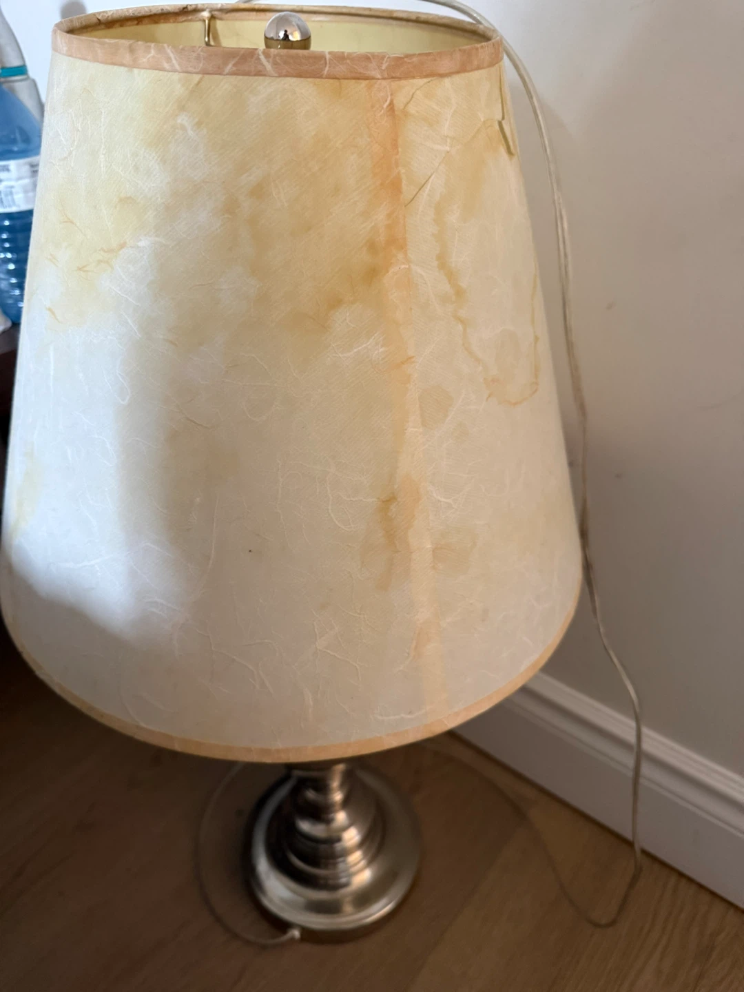 Table Lamp with Stained Shade