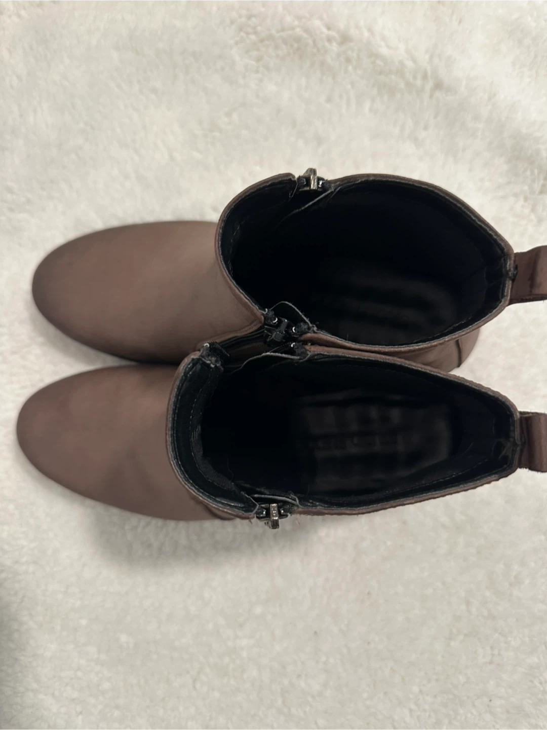 Studio Flex Brown Zipper Ankle Boots - photo 4