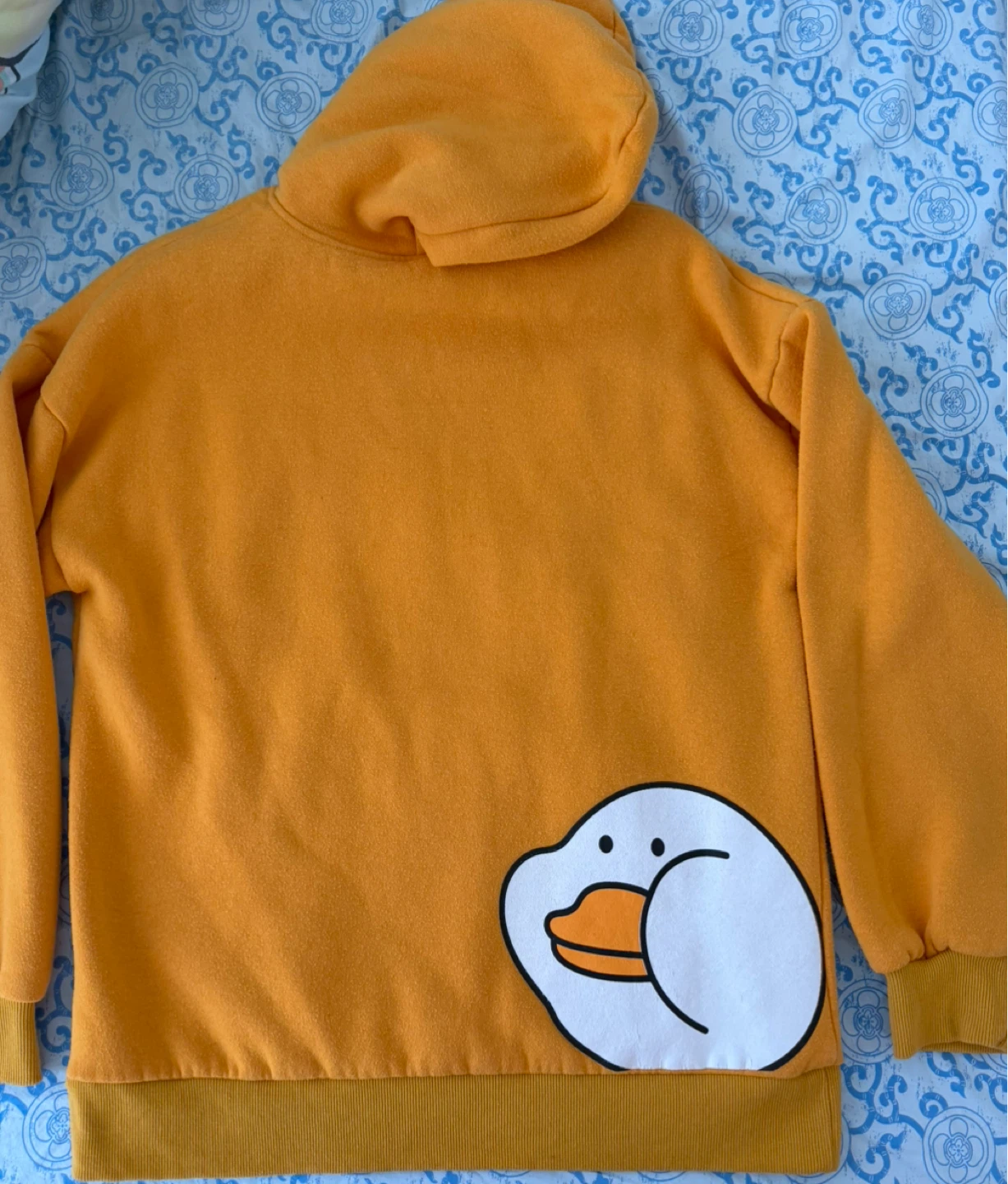 Orange Duck Graphic Hoodie - photo 3