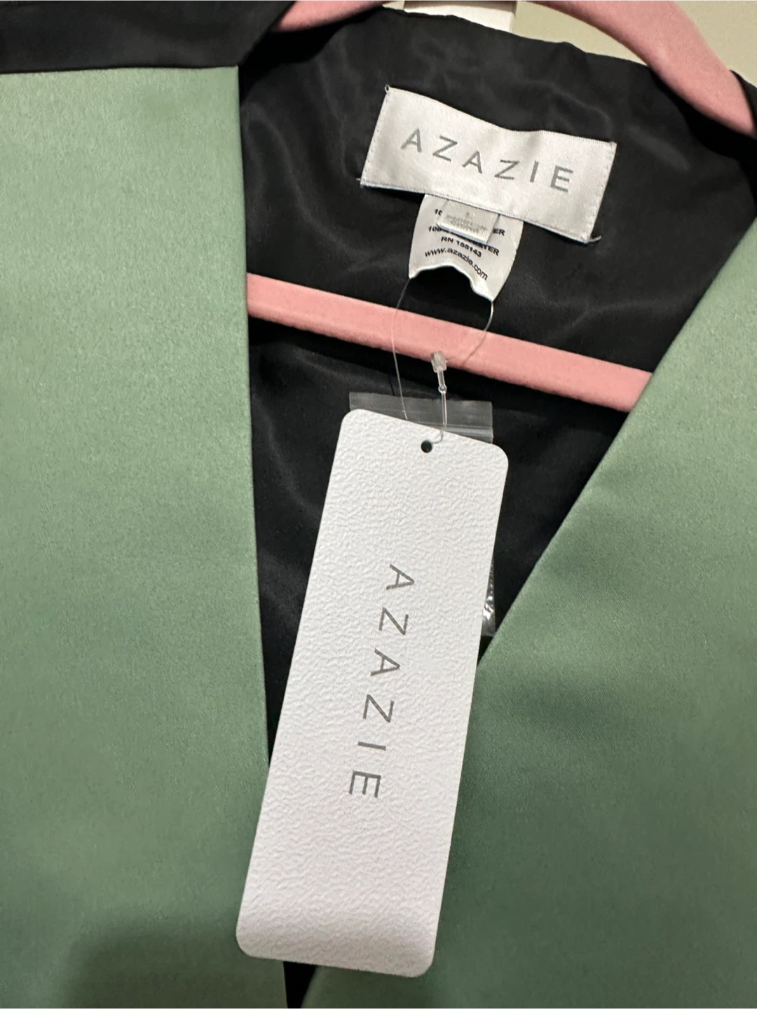 AZAZIE Sage Green Formal Vest - photo 2