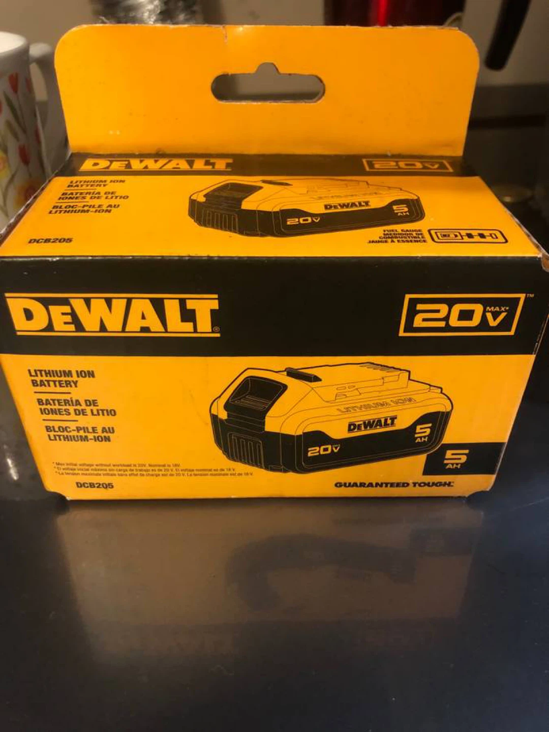 BNIB DeWalt 20v Battery MAX+ 5 AH