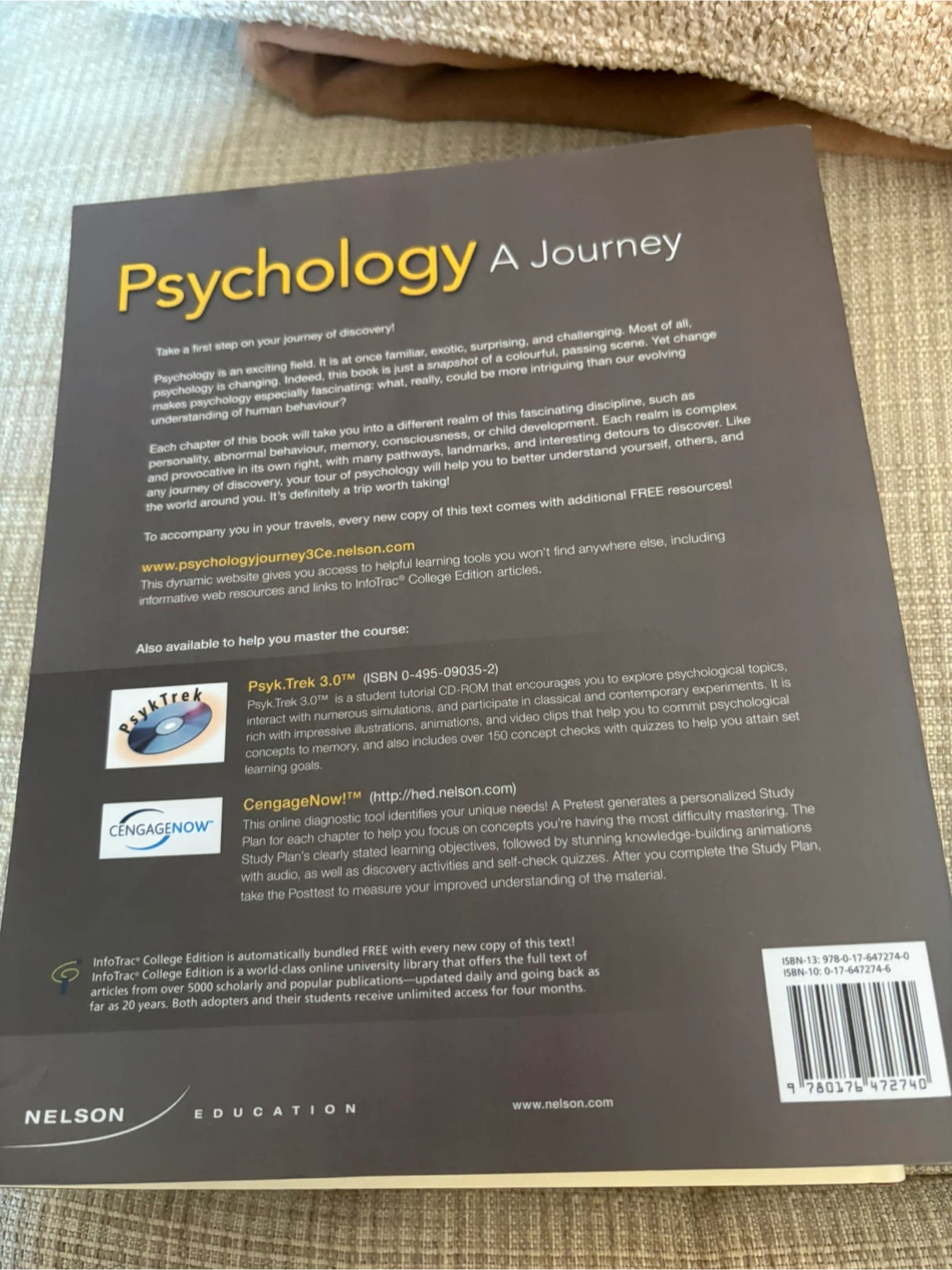 Psychology A Journey Third Canadian Edition Textbook - photo 2