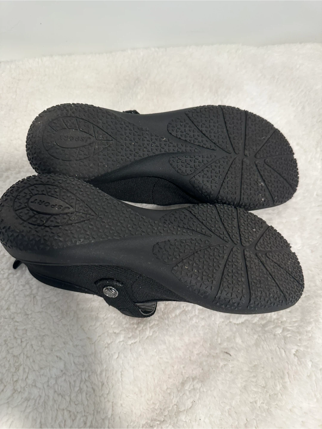 JSPORT Melody Black Women's Slip-On Shoes Size 7M - photo 2