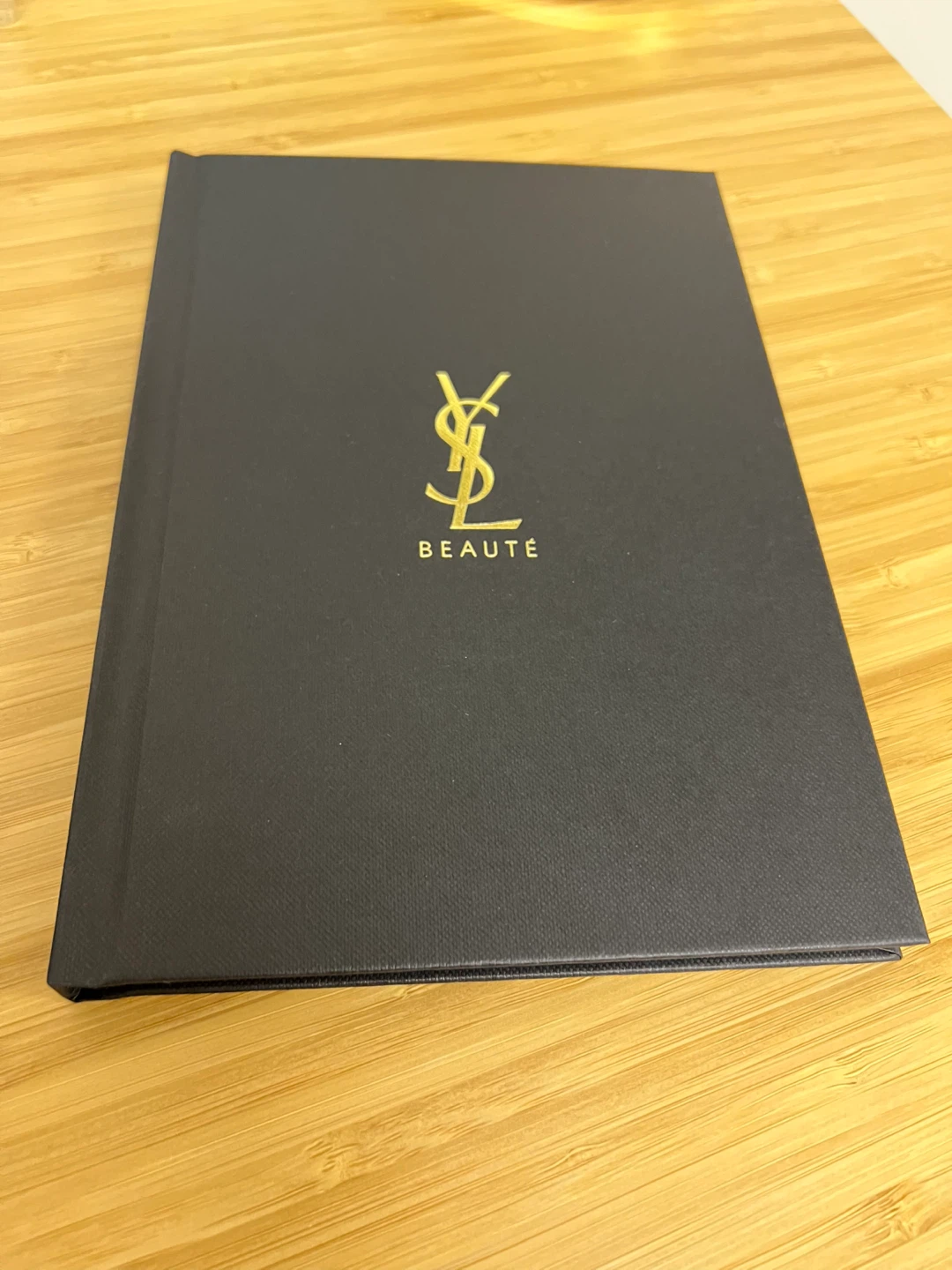 YSL Beauté Black Notebook