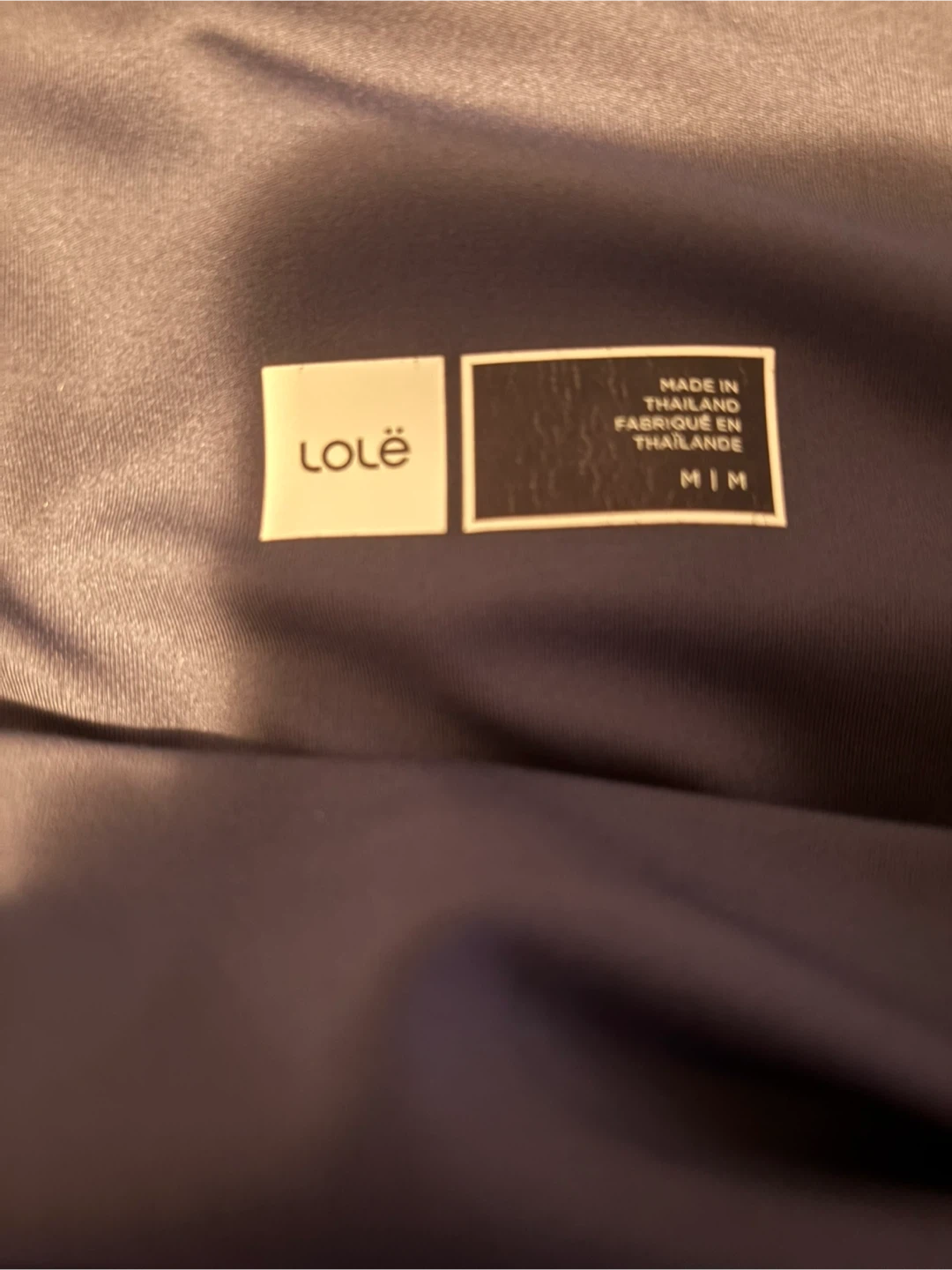 Lole Women's Navy Blue Leggings Size Medium - photo 3
