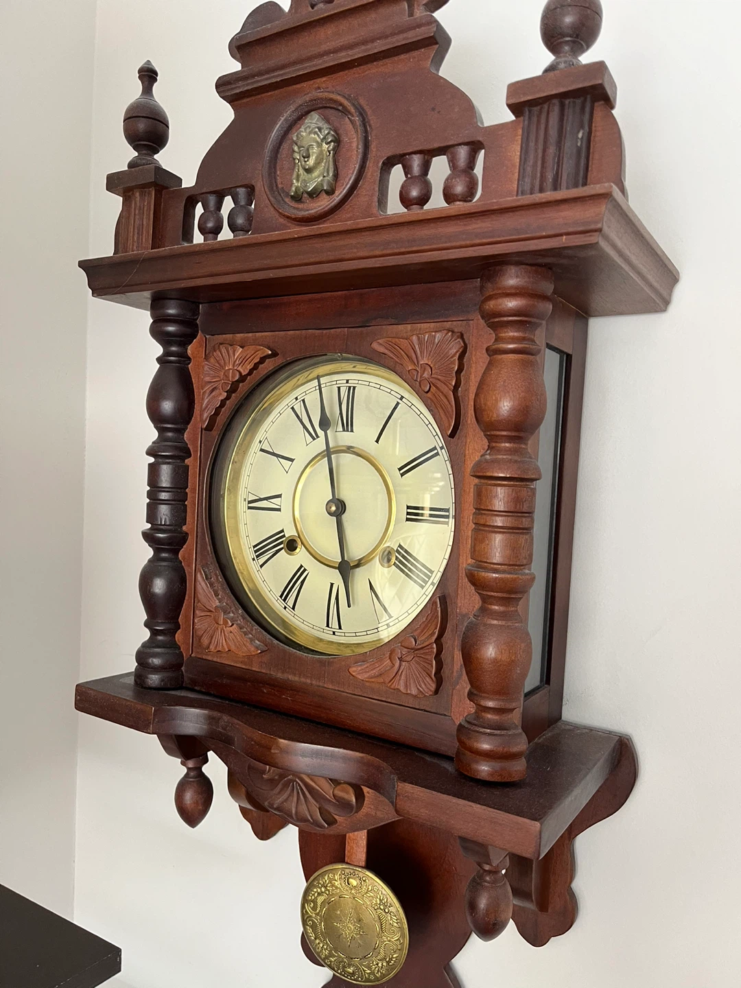 grandfather wall clock
