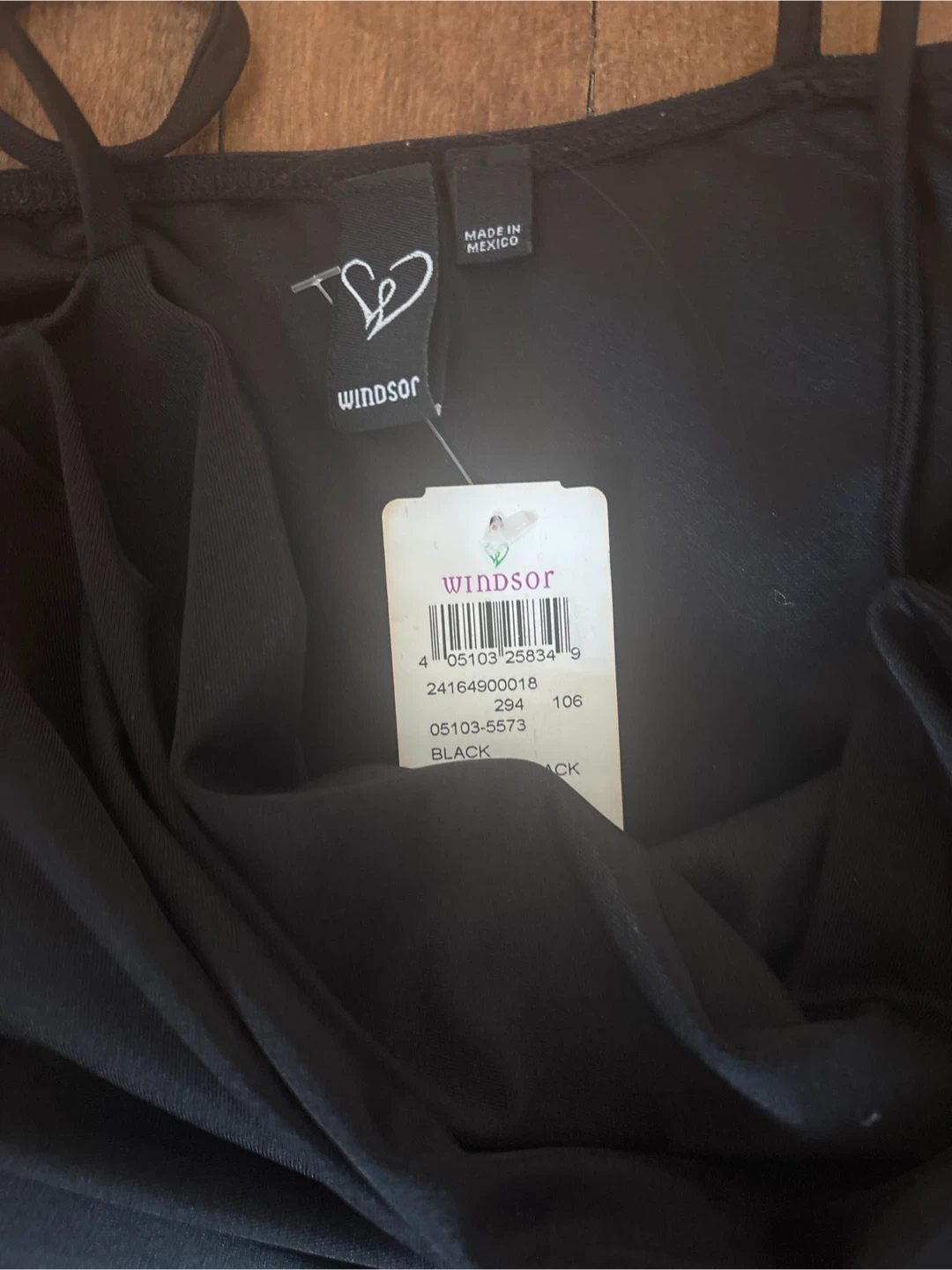 Windsor Black Cowl Neck Mini Dress - photo 3
