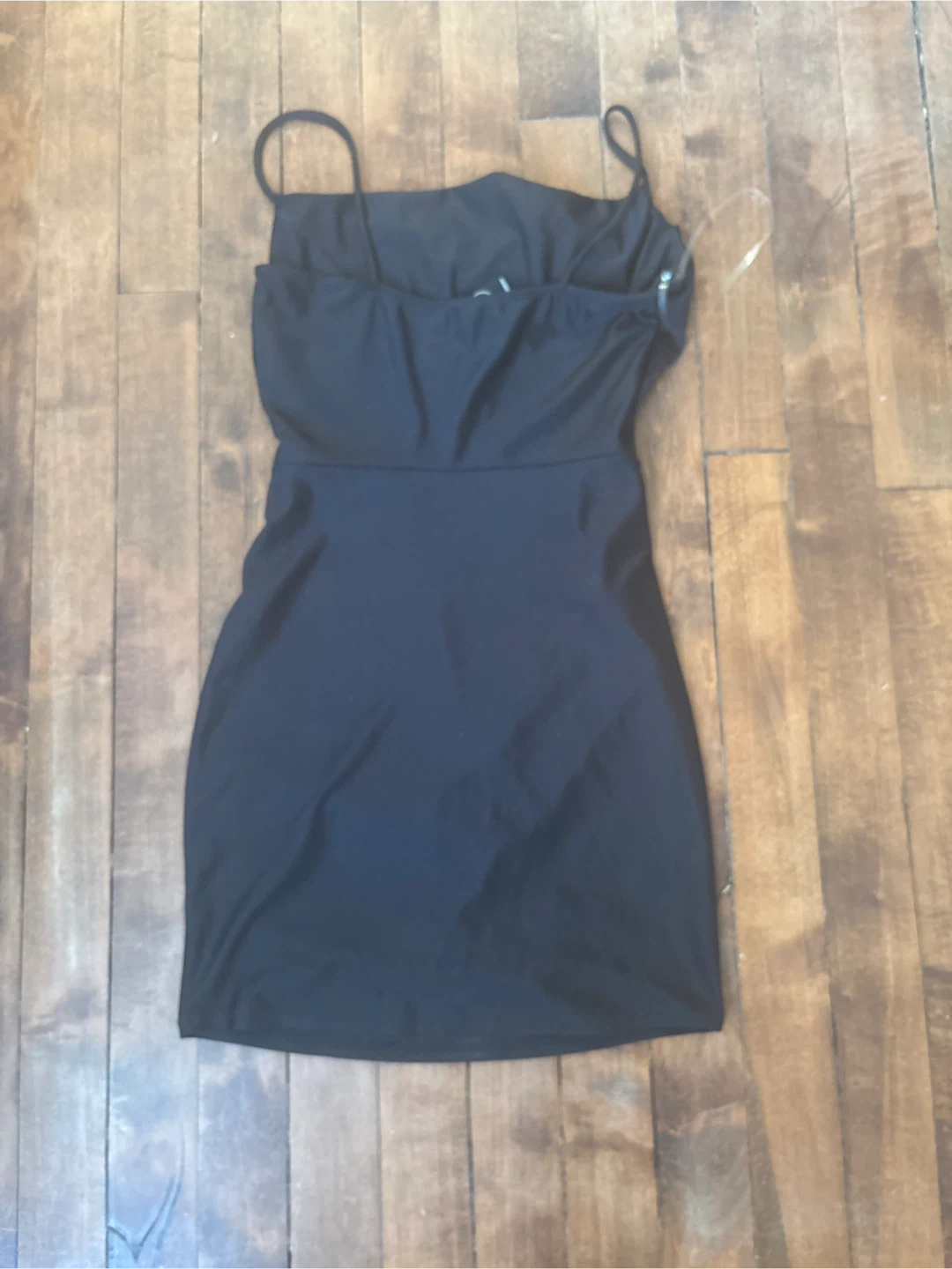 Windsor Black Cowl Neck Mini Dress - photo 4