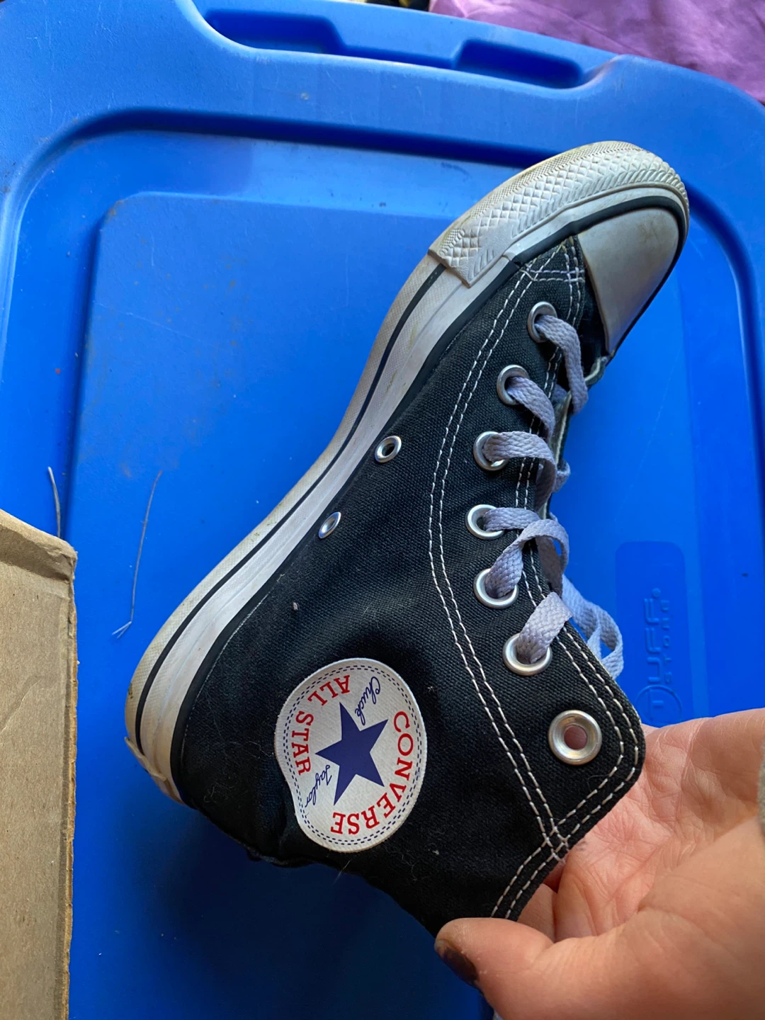 Converse All Star High Top Sneakers - Black