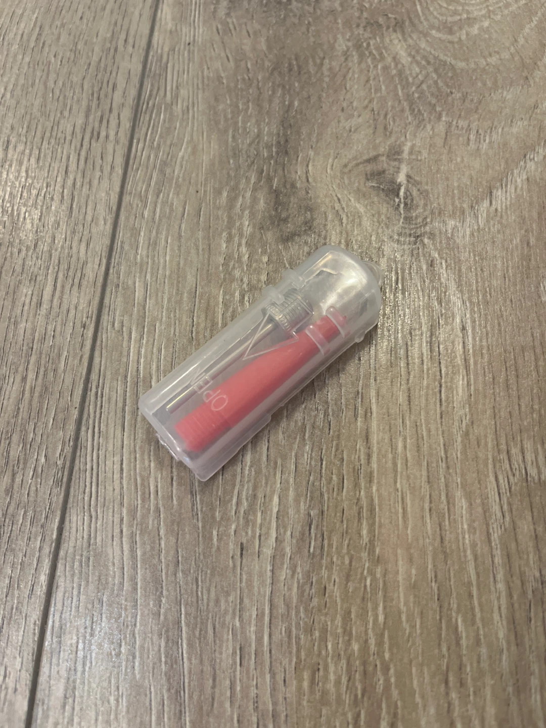 Red Floor Bike Pump with Gauge - photo 2