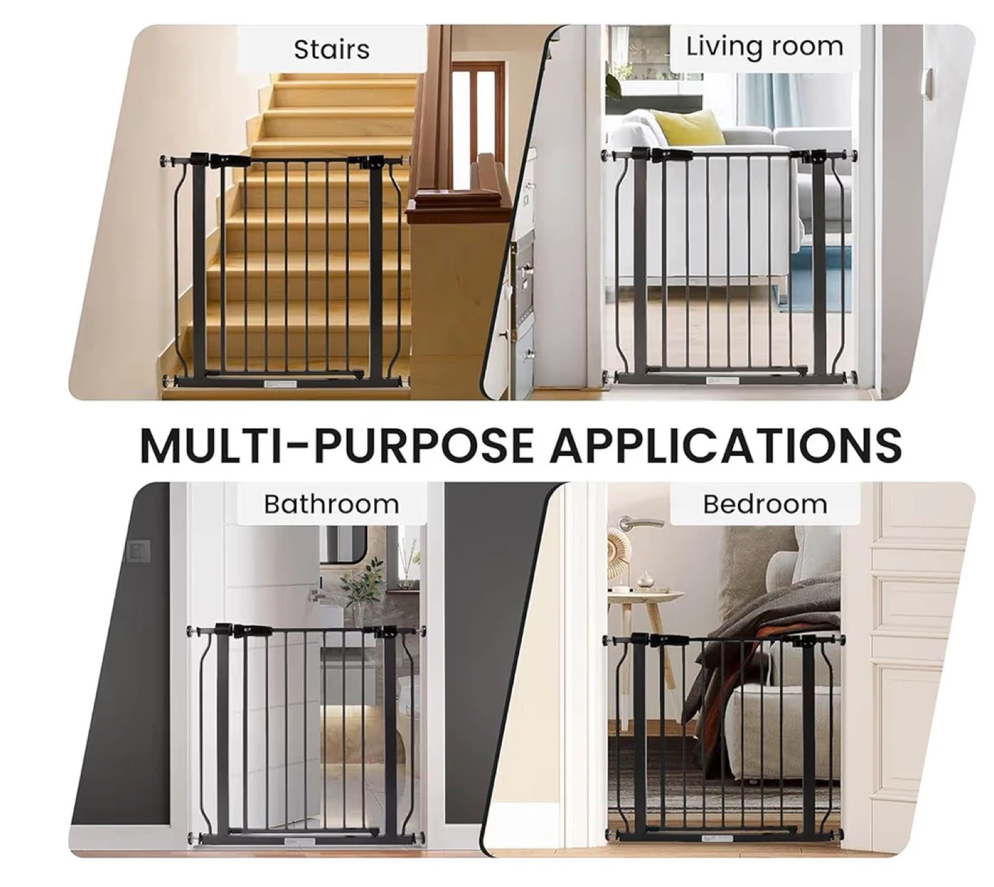 Adjustable Metal Baby Pet Gate - photo 4