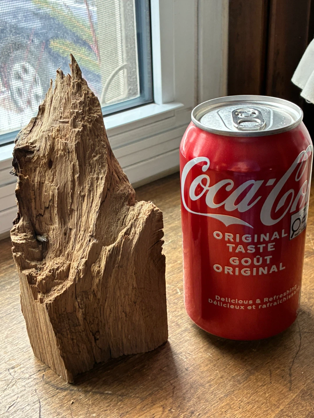 $12 Wood Burl paperweight art  Elmsdale Road Donlands firewood - photo 5