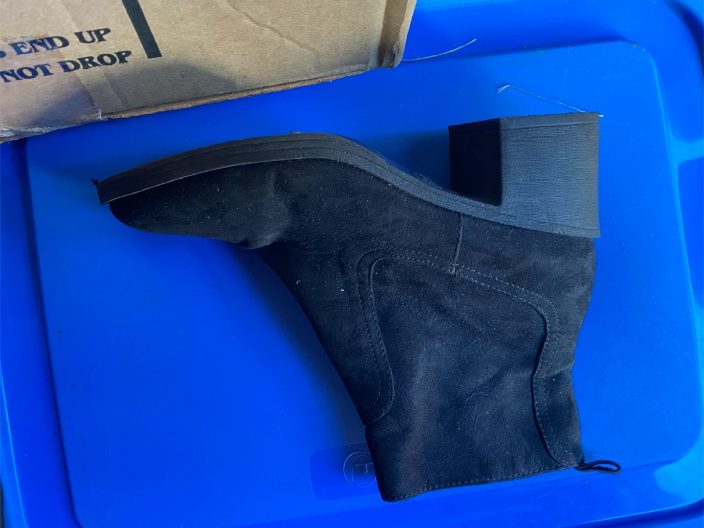 Divided by H&M Black Ankle Boots - EUR 37 / US 6