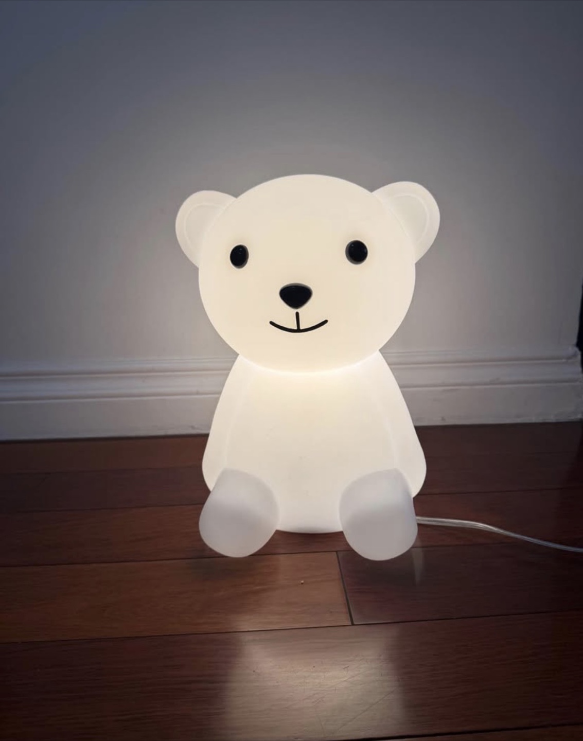 White Bear Night Light Lamp - photo 2