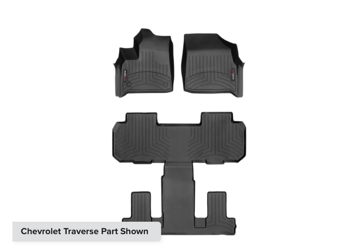 WeatherTech Floor Liners for Chevrolet Traverse (2018-2023)