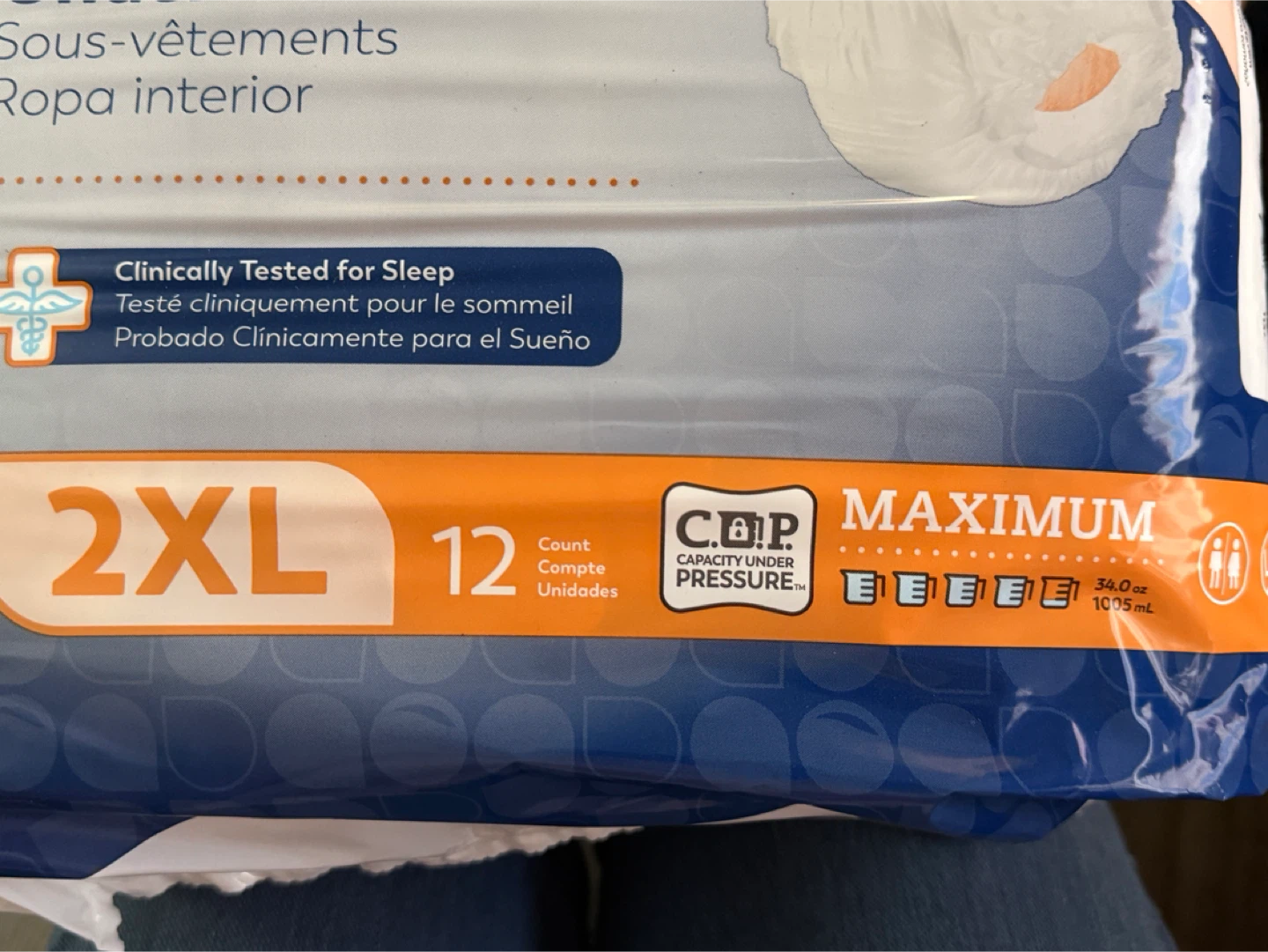 Tranquility Maximum Absorbency Underwear 2XL (12 Count) - photo 3