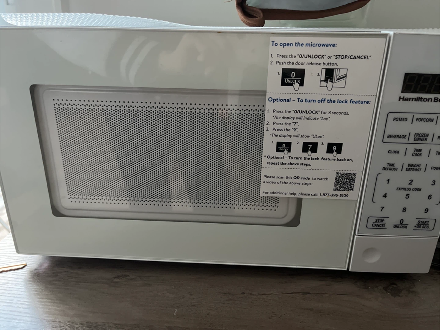 Hamilton Beach Microwave Oven