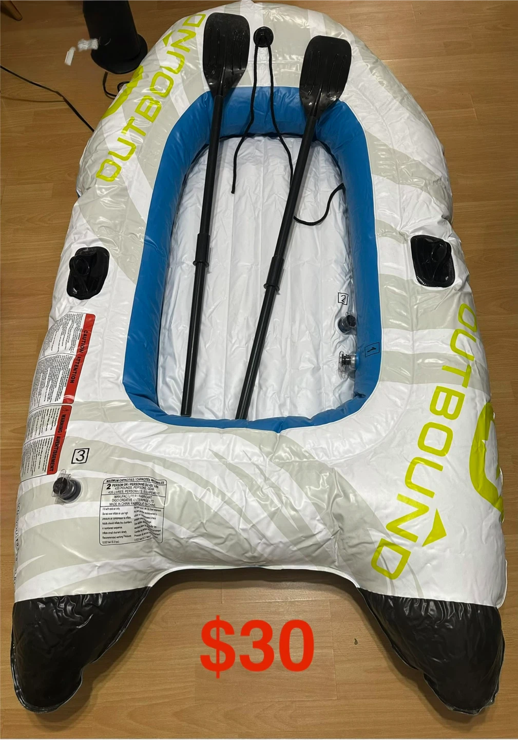 Boat and air pump