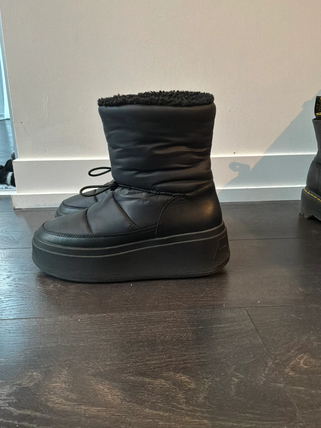 Ash Platform Puffer Snow Boots — Women’s Size 7