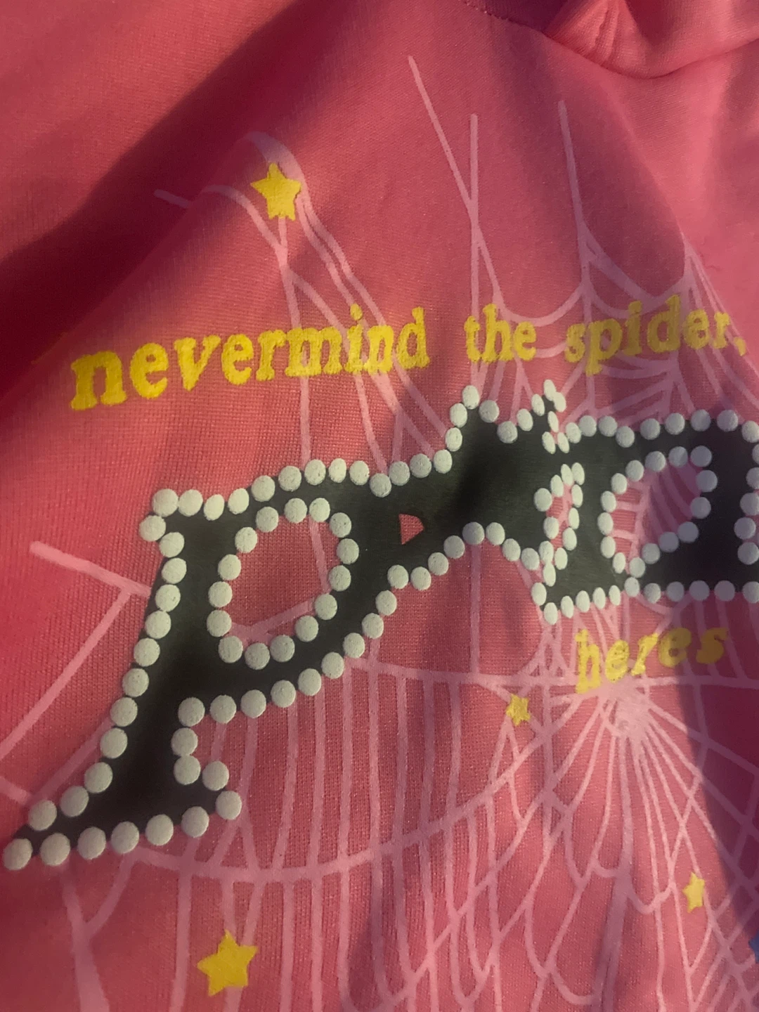 Pink Spider Graphic Hoodie - photo 2