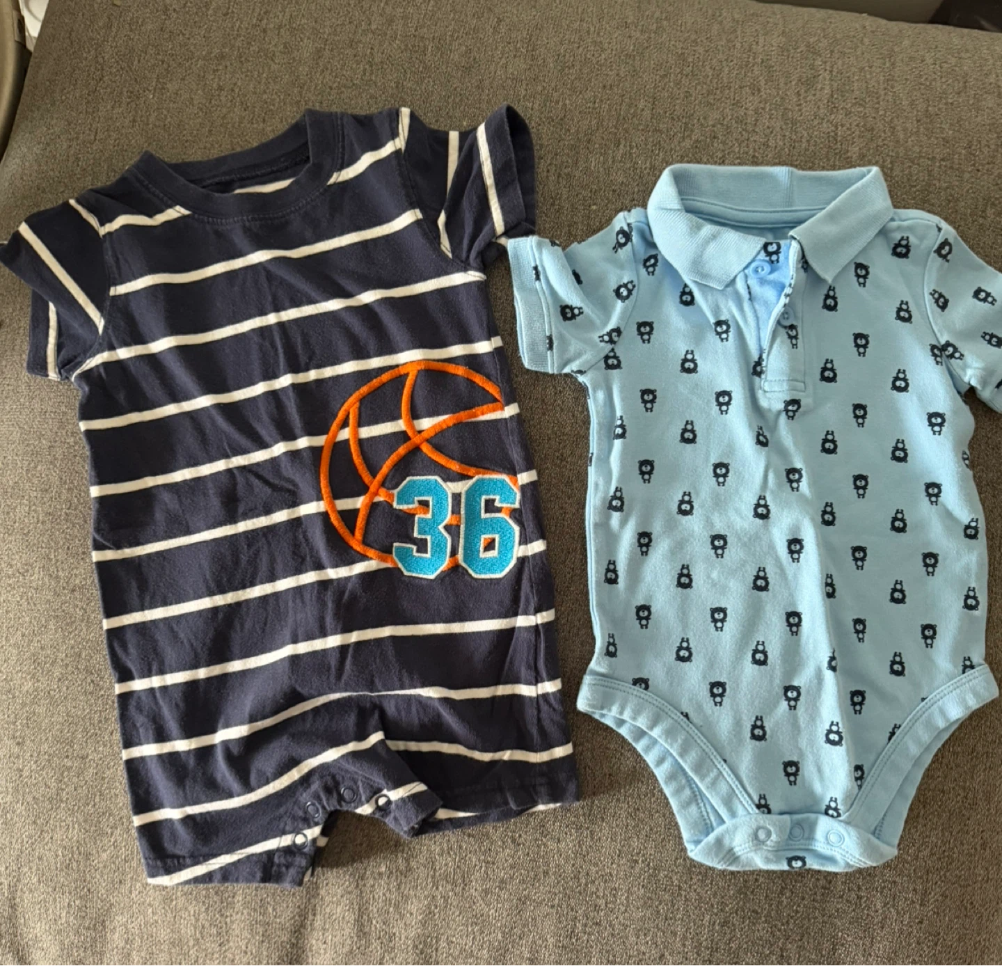 Bundle of 6 baby onesies - photo 3