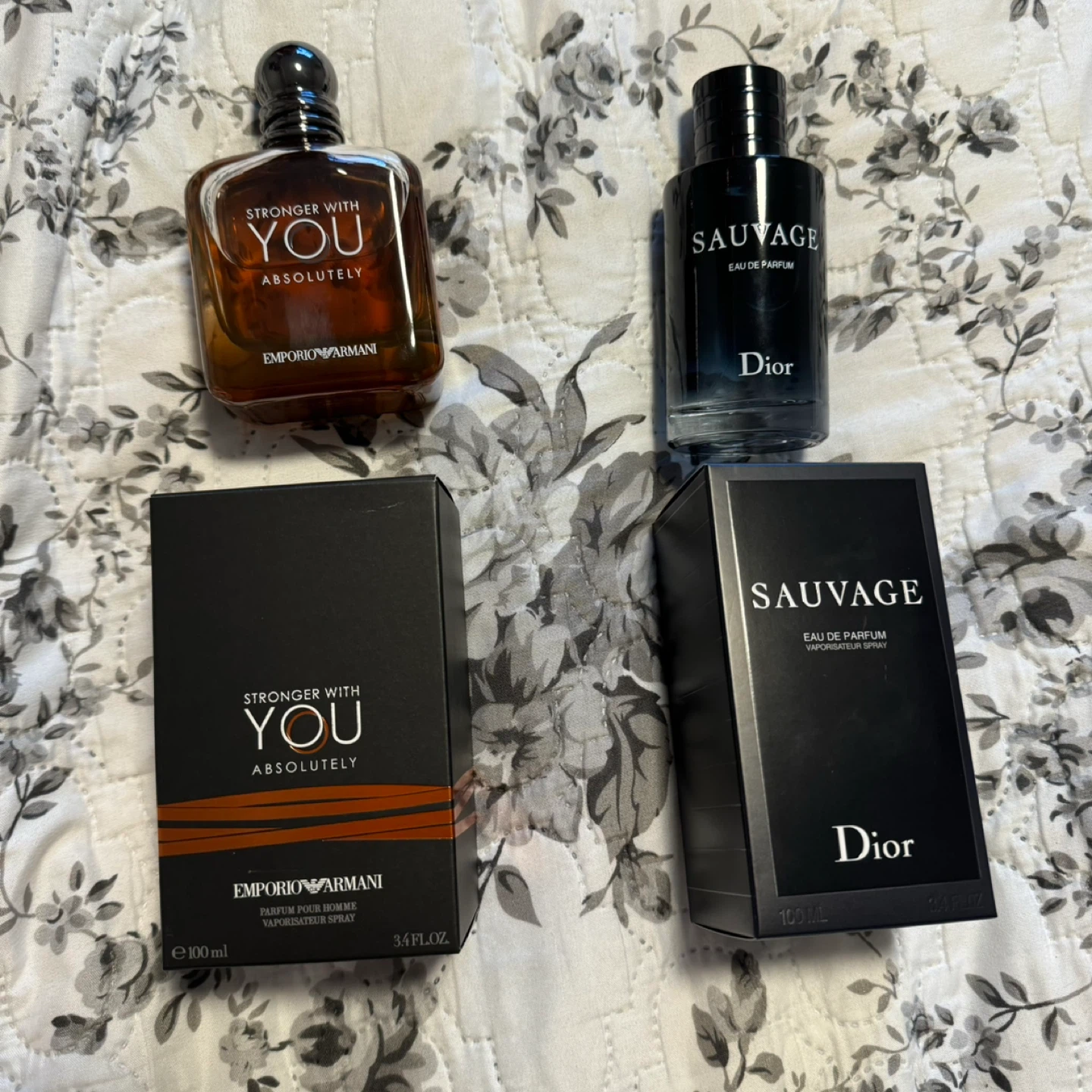 Stronger With You Absolutely & Dior Sauvage EDP